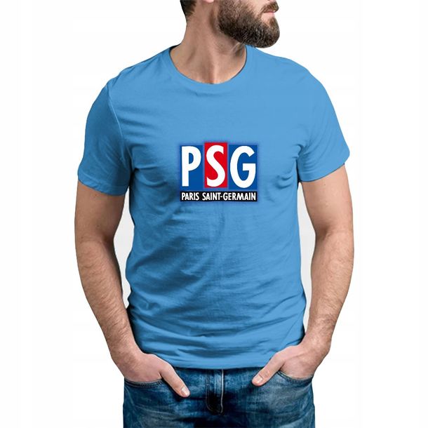 Koszulka Męska Royal Blue r. S PSG 001