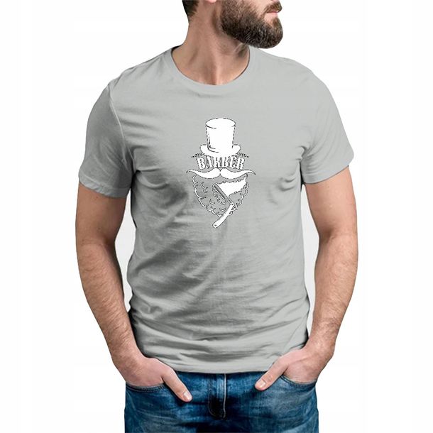 Koszulka Męska Pacific Grey r. XXL BARBER 02