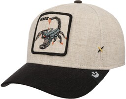 Lethal Linen Trucker Cap by Goorin Bros., czarno-beżowy, One Size