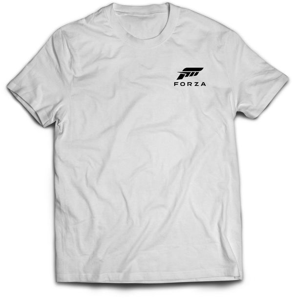 Koszulka męska FORZA HORIZON-002 biała r.XL