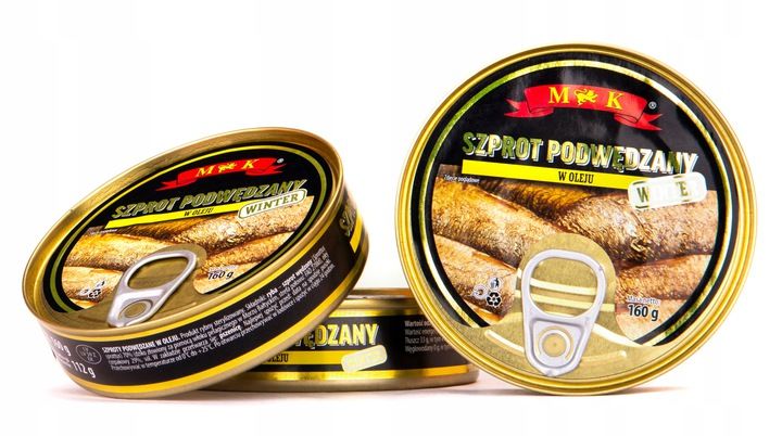 MK Szprot podwędzany w oleju winter 160g