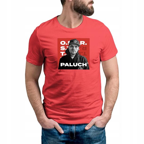 Koszulka Męska RED r. XL O.S.T.R PALUCH