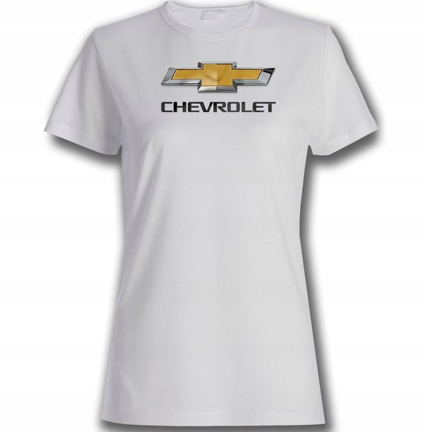 Koszulka damska CHEVROLET-002 biała r.M