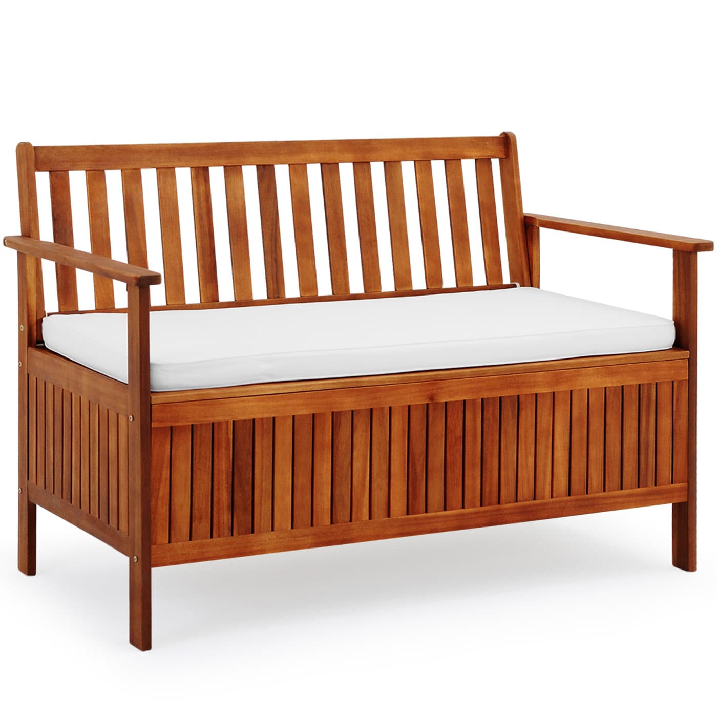 CASARIA Ławka ogrodowa drewno akacjowe 120x62x84cm