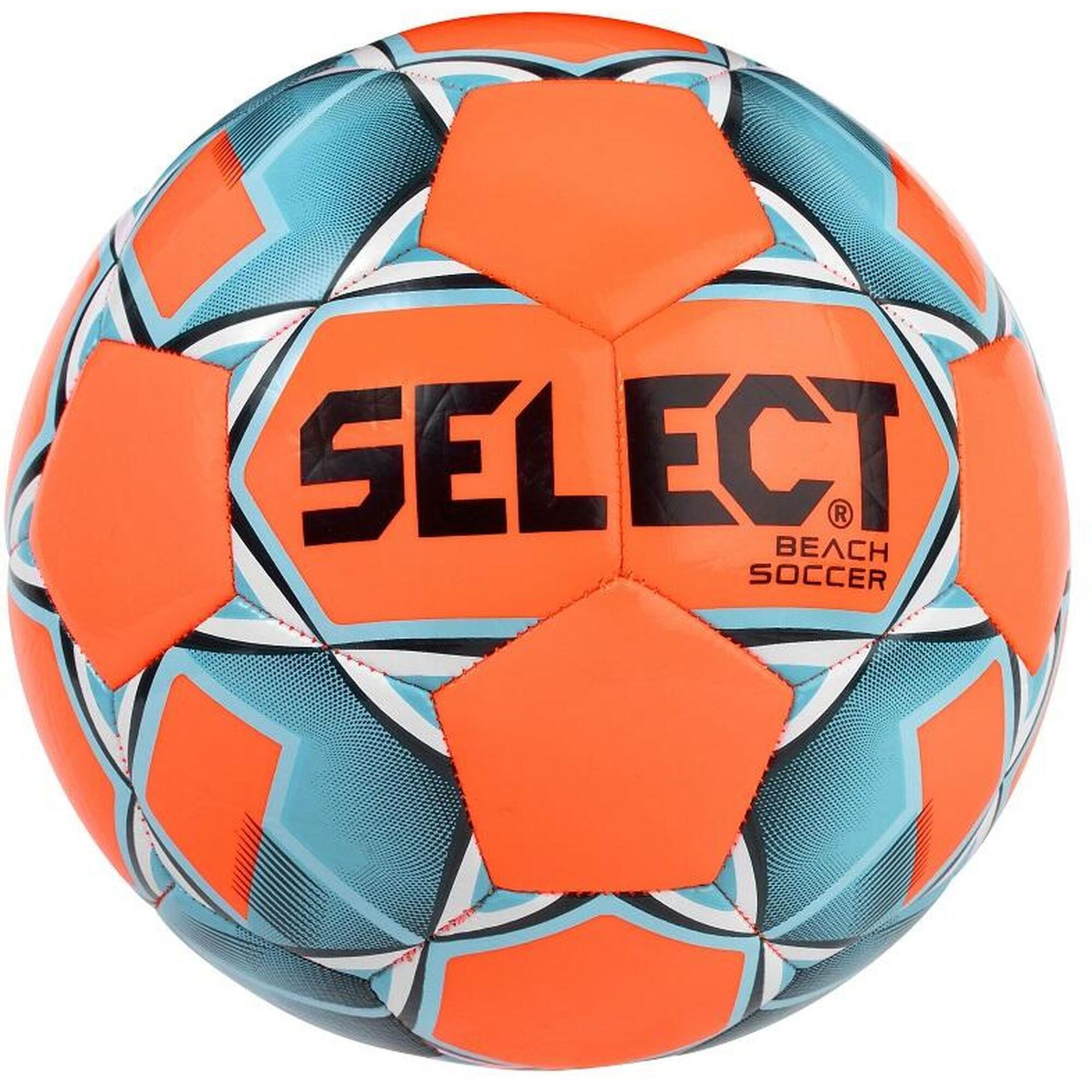 Select Piłka nożna Beach Soccer pomarańczowo-zielona r. 5 99181#5