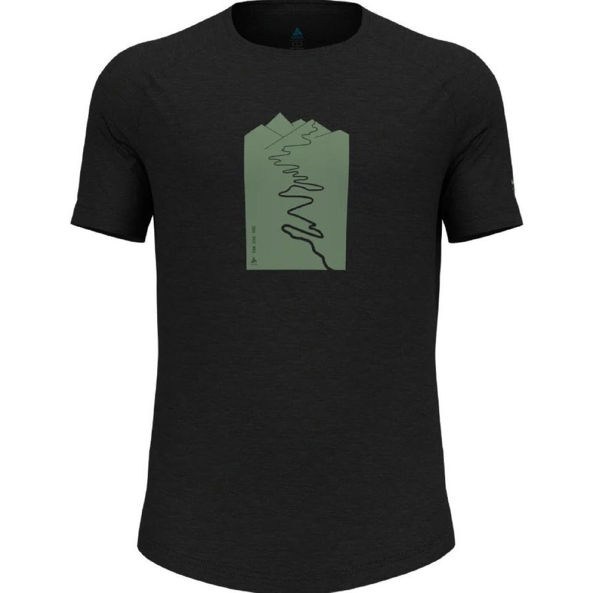Koszulka tech. męska Odlo T-shirt crew neck s/s ASCENT PW 130 TRAI