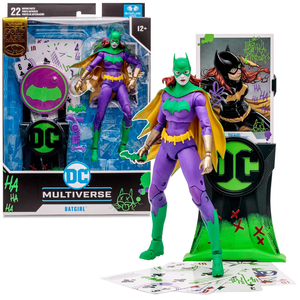 McFarlane DC Figurka Jokerized Batgirl 18cm Kolekcjonerska