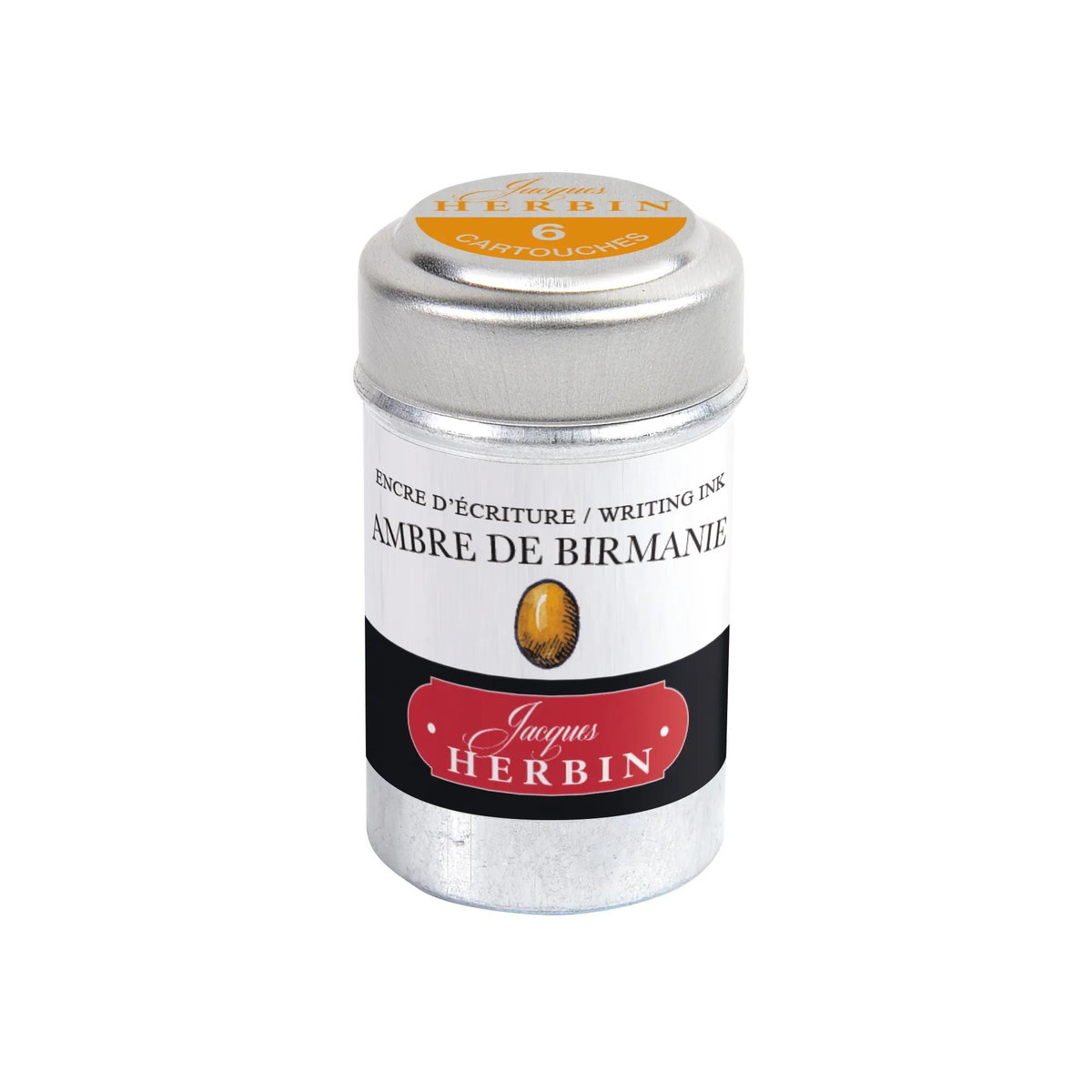Naboje Jacques Herbin Ambre de Birmanie