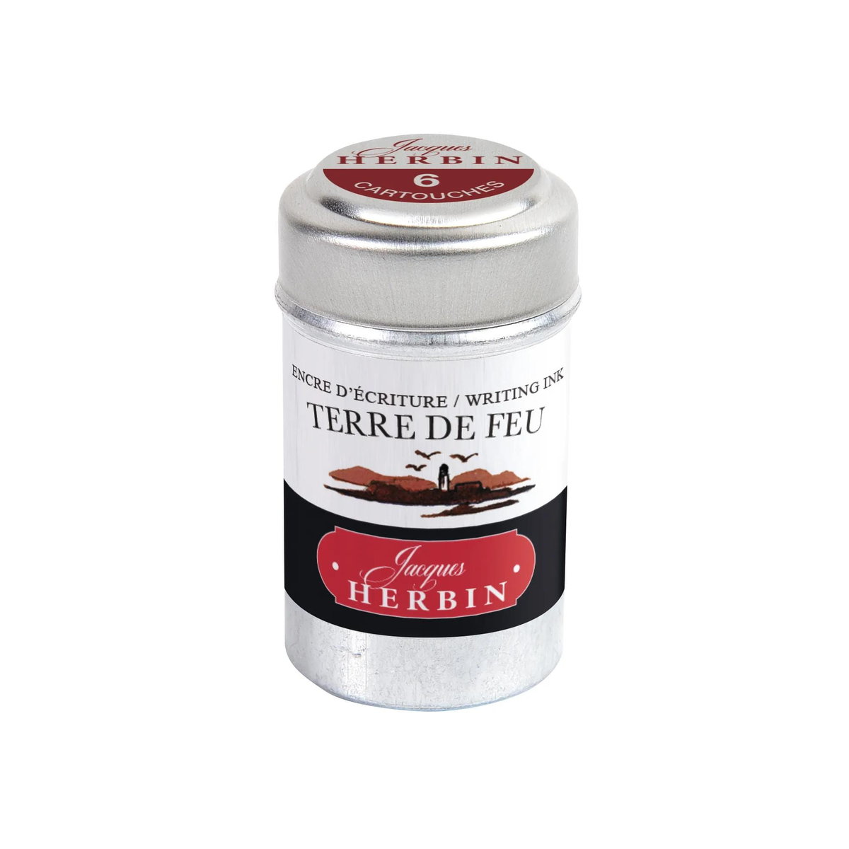 Naboje Jacques Herbin Terre de feu