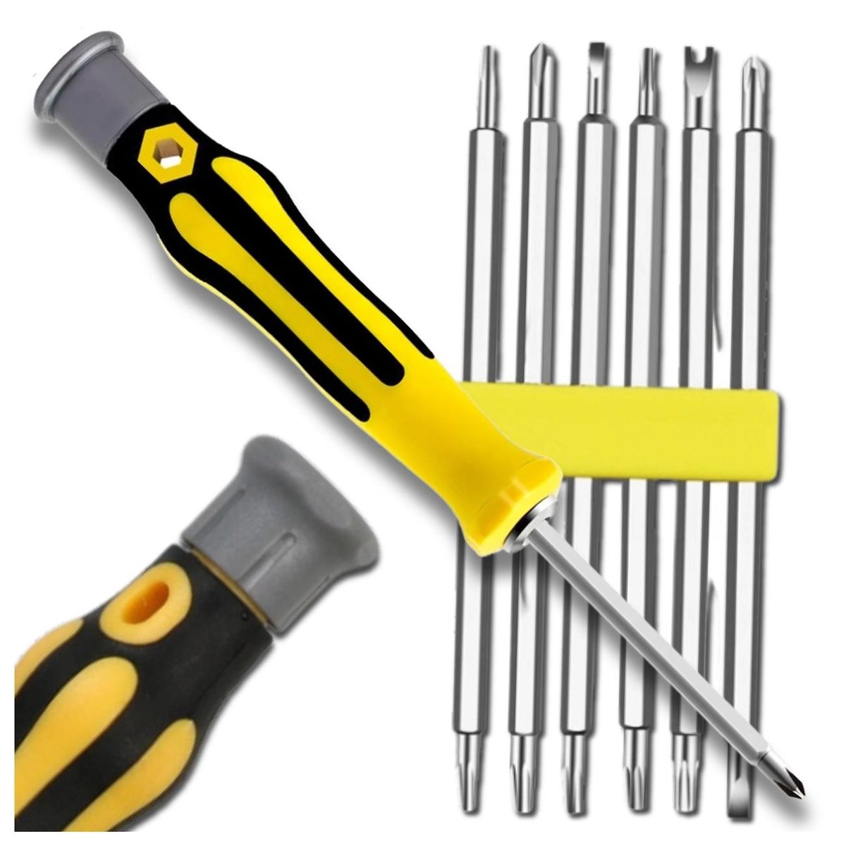 Wkrętaki precyzyjne zestaw 12w1 do elektroniki śrubokręty bity TORX