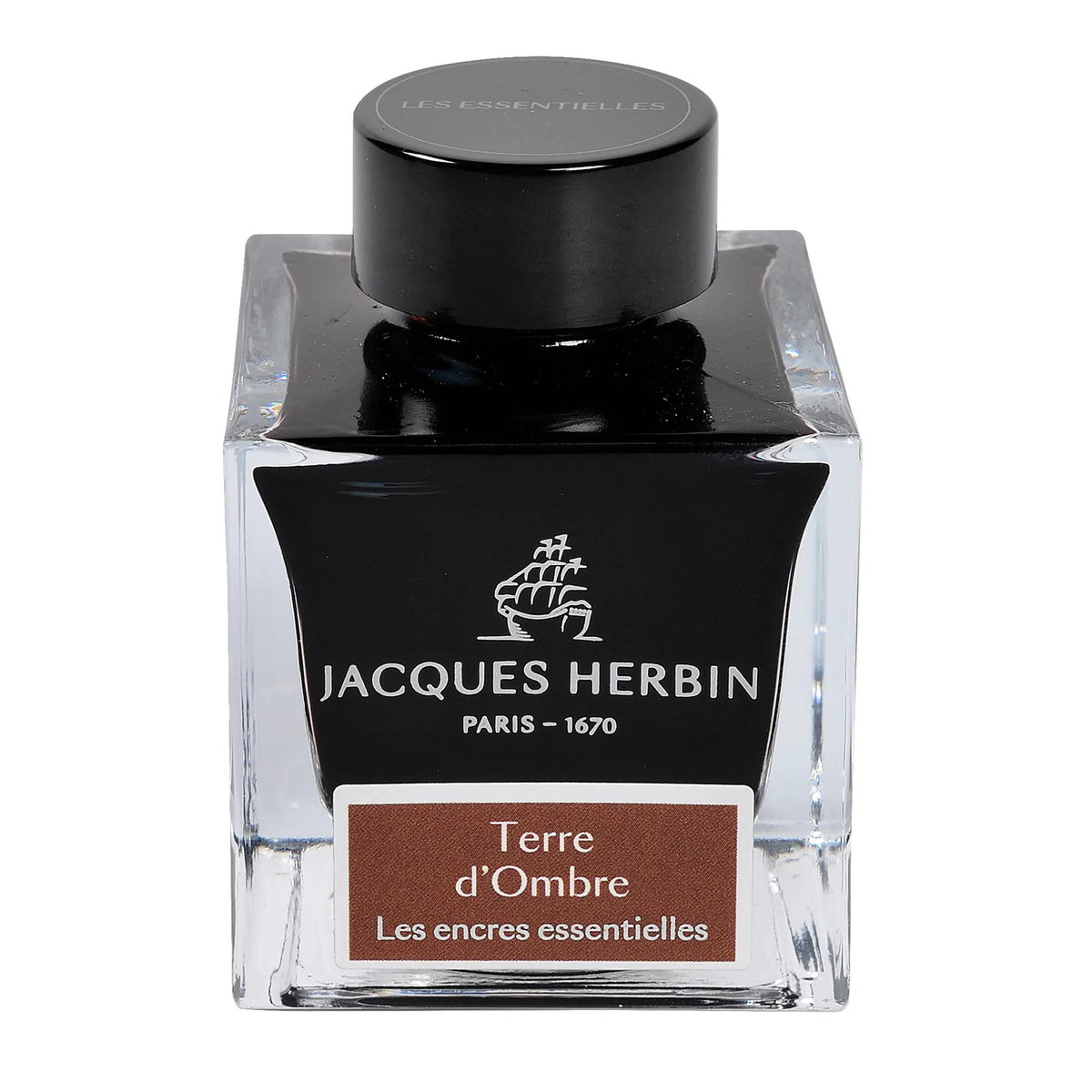 Atrament Jacques Herbin Essentielles 50ml Terre d'Ombre
