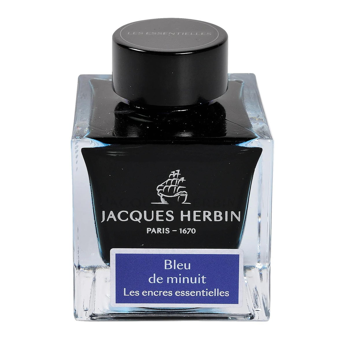 Atrament Jacques Herbin Essentielles 50ml Bleu de minuit