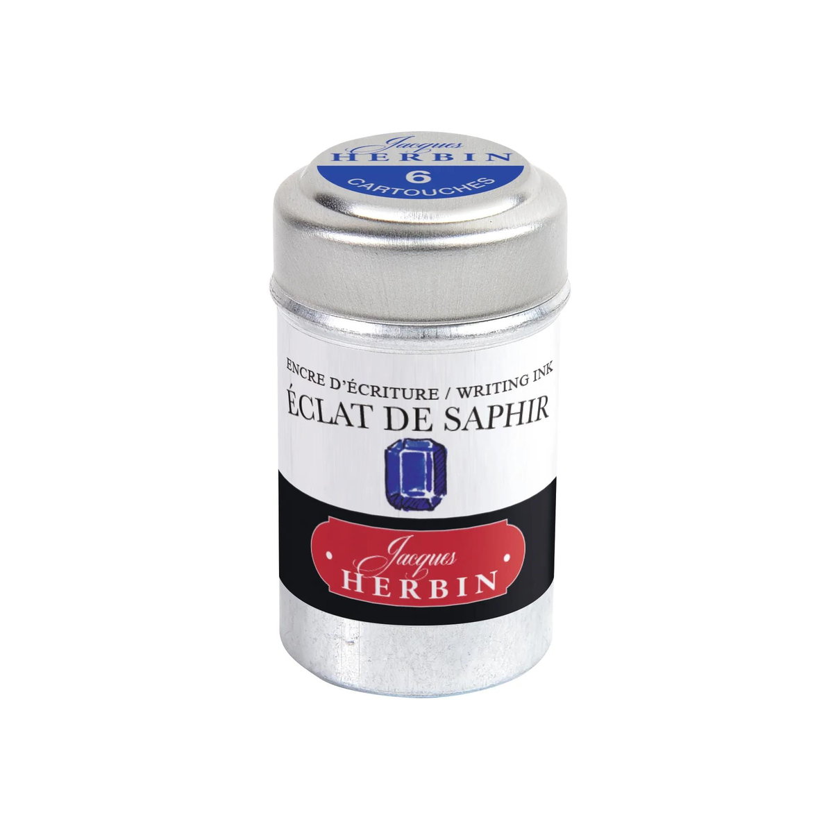 Naboje Jacques Herbin Eclat de saphir