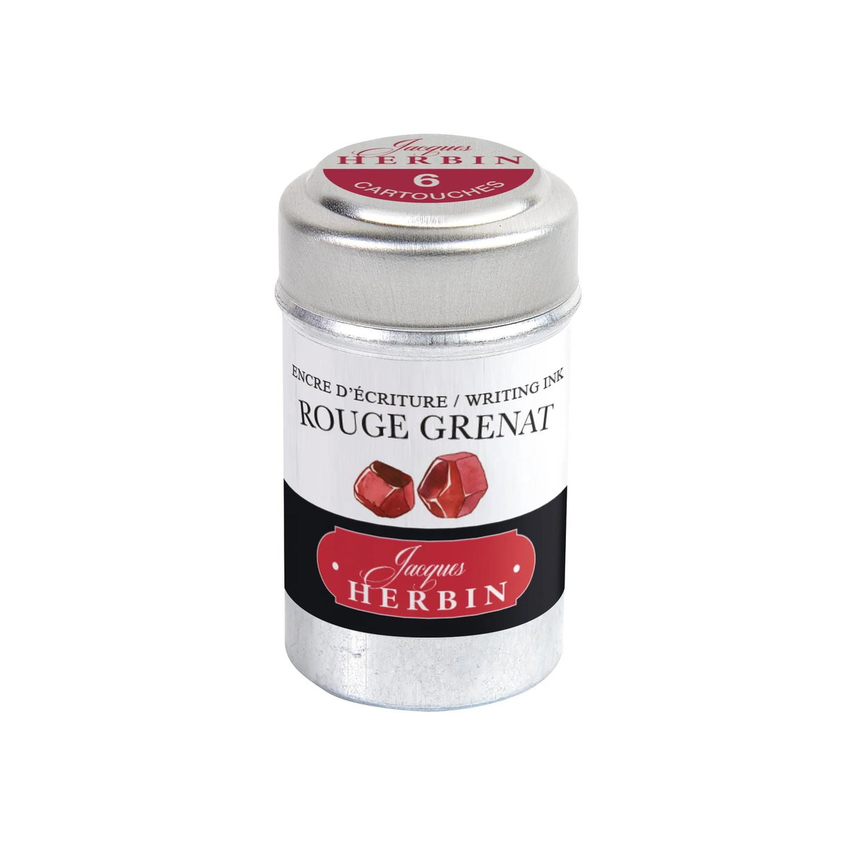 Naboje Jacques Herbin Rouge grenat