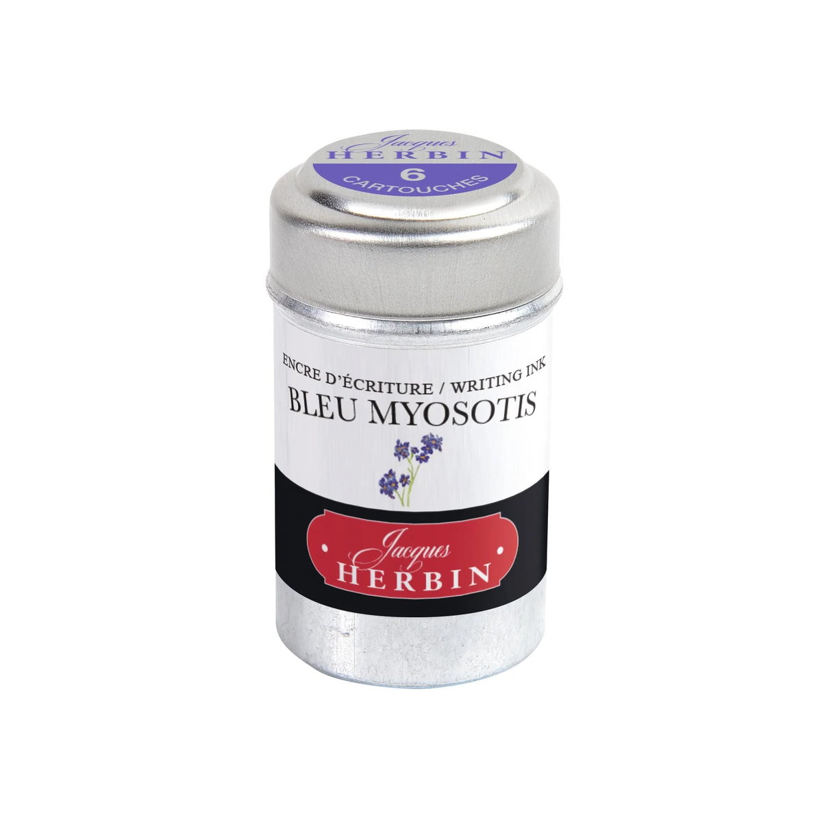 Naboje Jacques Herbin Bleu myosotis