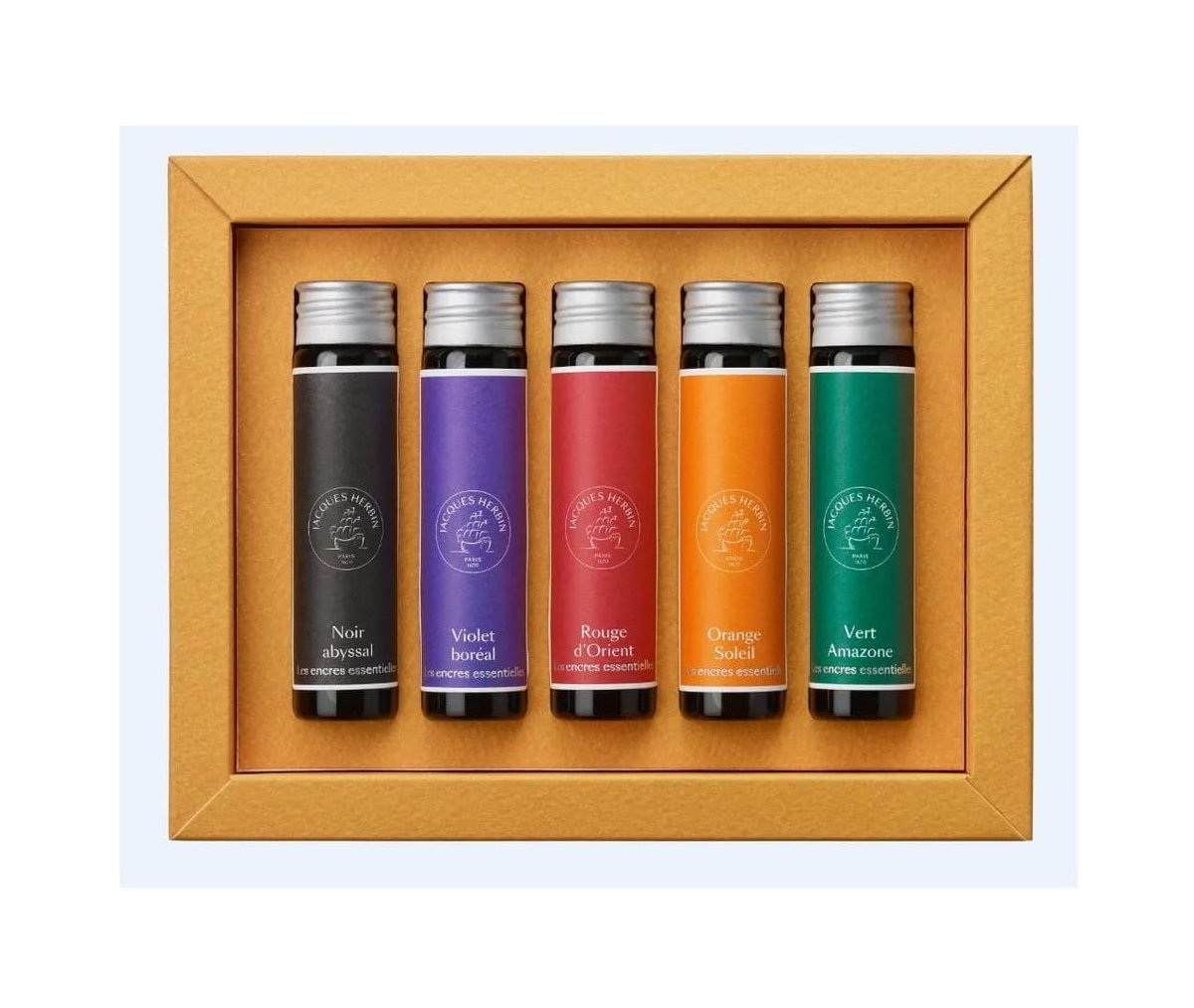 Atramenty Jacques Herbin Essentielles 5 x 15ml Solaris set