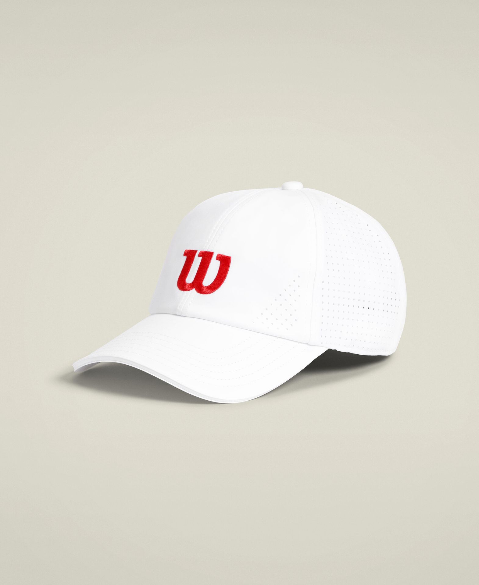 Czapka baseballowa Wilson Active Perforated Cap Bright White L/XL