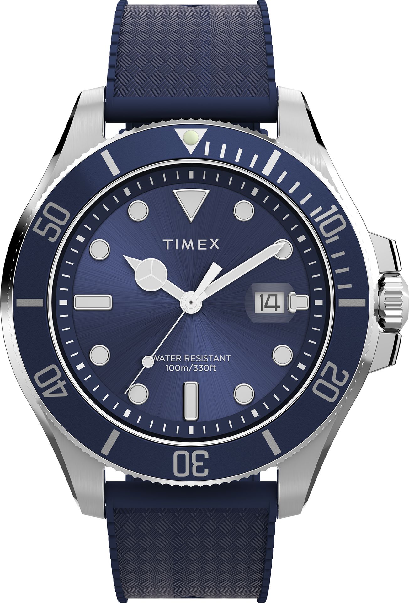 Zegarek Timex TW2Y05000 Harborside Coast 44mm Synthetic Rubber Strap