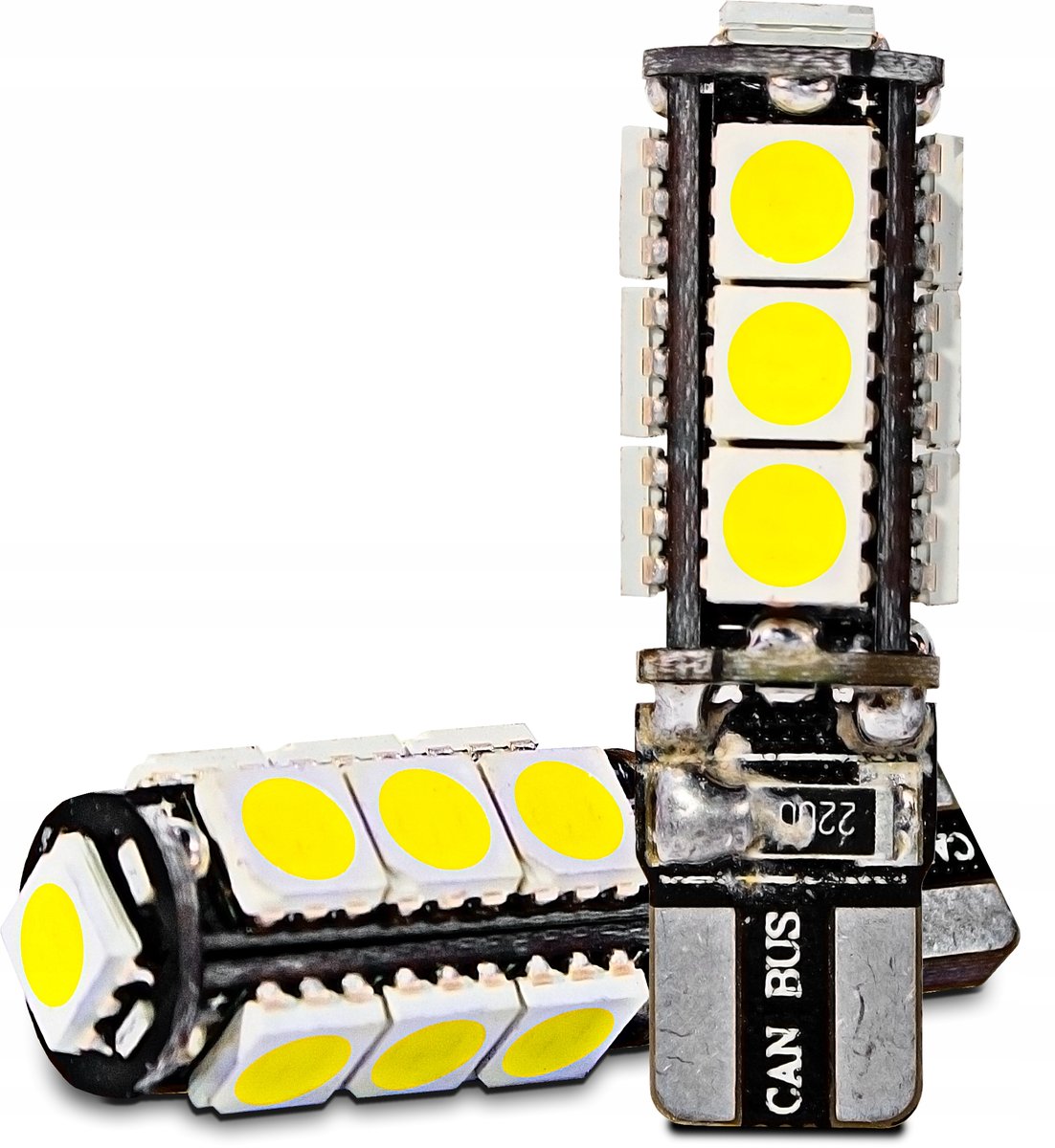 ŻARÓWKA W5W 13 LED T10 ŻARÓWKI POSTOJOWE CANBUS