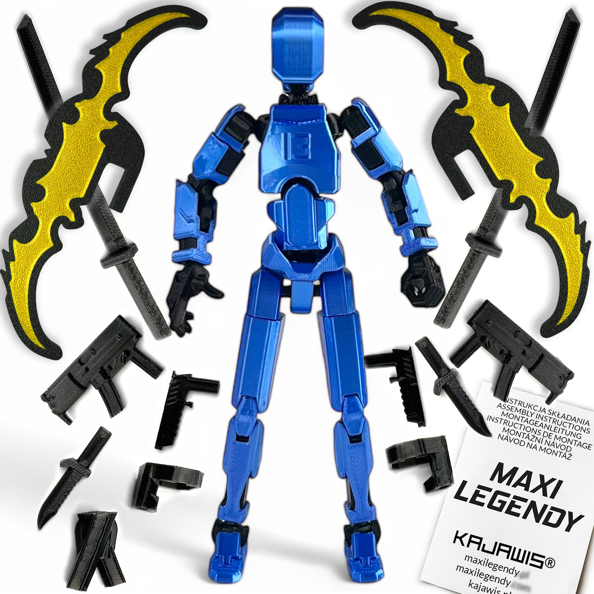 Figurka kolekcjonerska 17cm oryginalna MAXI LEGENDY mini figurki KAJAWIS