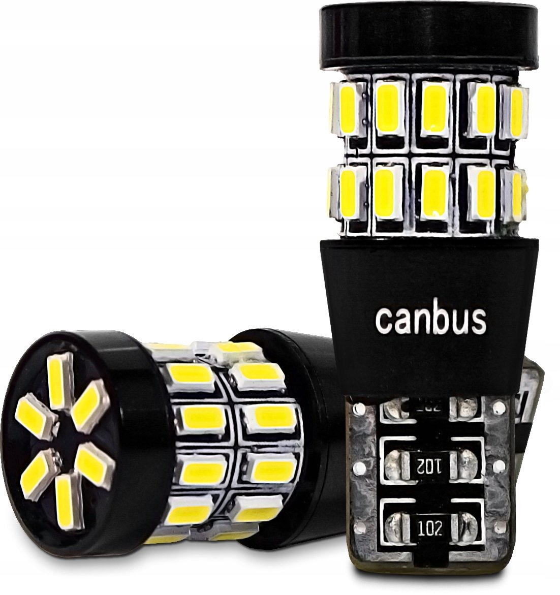 ŻARÓWKA 30 LED CANBUS W5W T10 ŻARÓWKI BIAŁE MOCNE