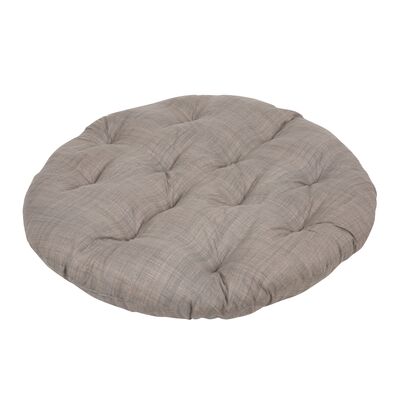Poduszka okrągła na fotel wiszący 100 x 100 x 10/12 cm beżowy