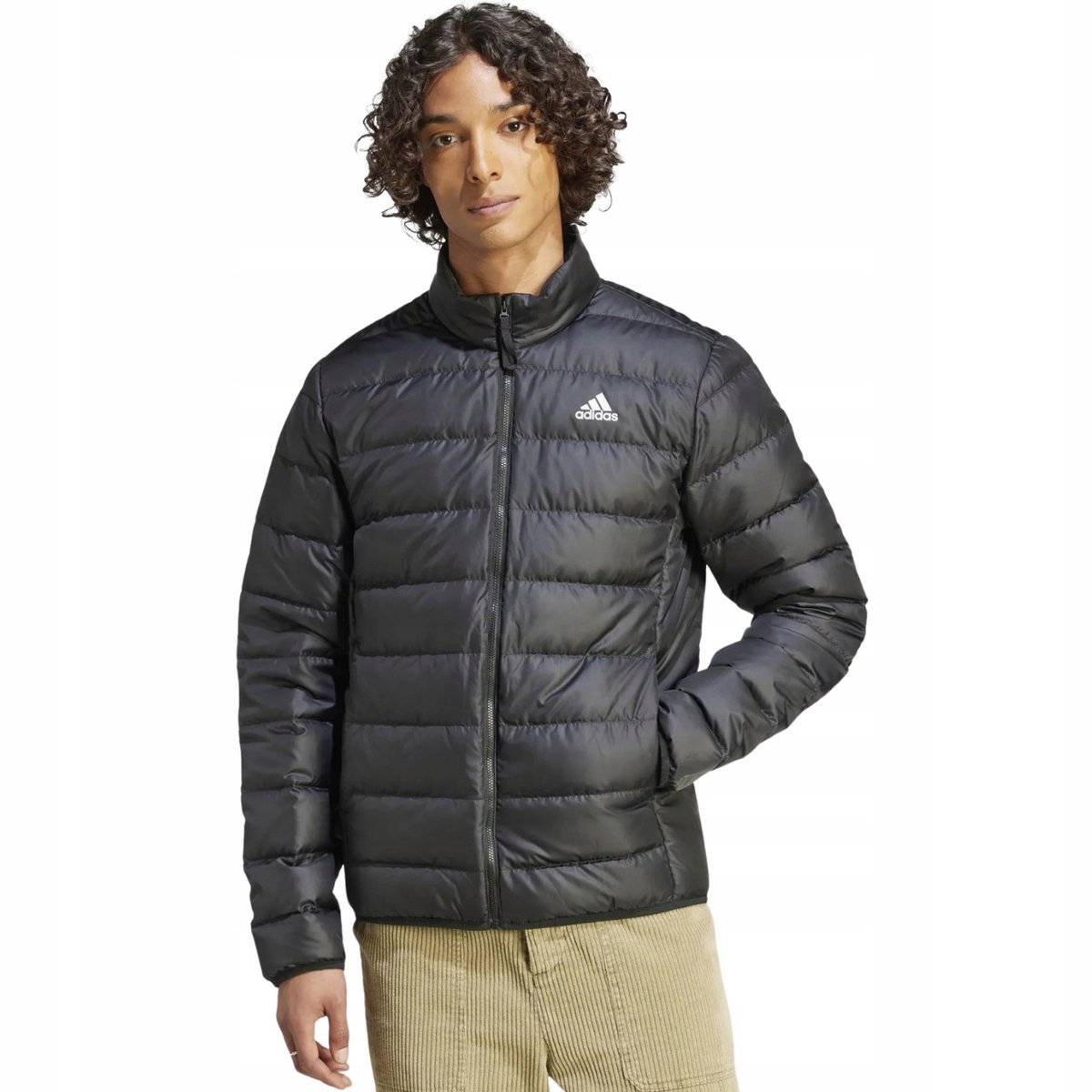Kurtka męska adidas Essentials Light Down czarna HZ5730 L