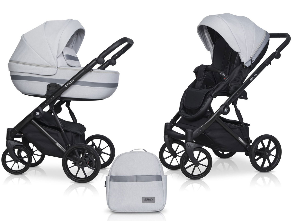 Wózek Dziecięcy Riko Basic Delta 01 Grey Fox
