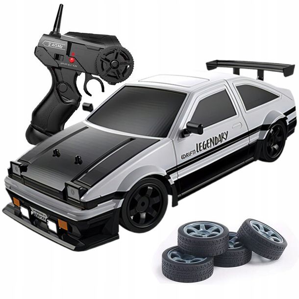 Samochód zdalnie sterowany Duży RC Na Pilot Auto Do Driftu 4x4 Led Dym