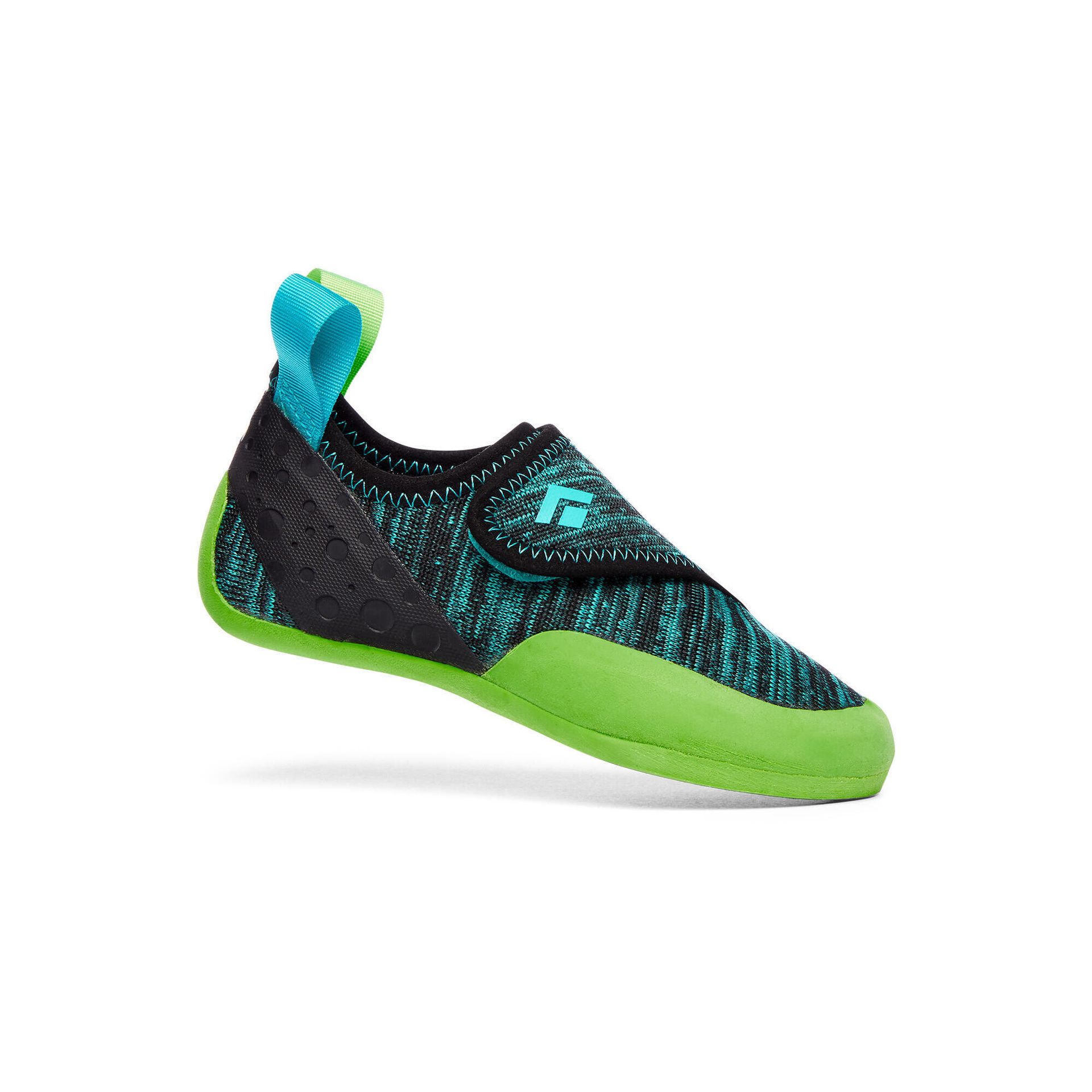 Diamond Black Black Momentum Climbing Shoes Kids, envy green US 11 | EU 28 2021 Buty wspinaczkowe na rzepy BD57015130110111