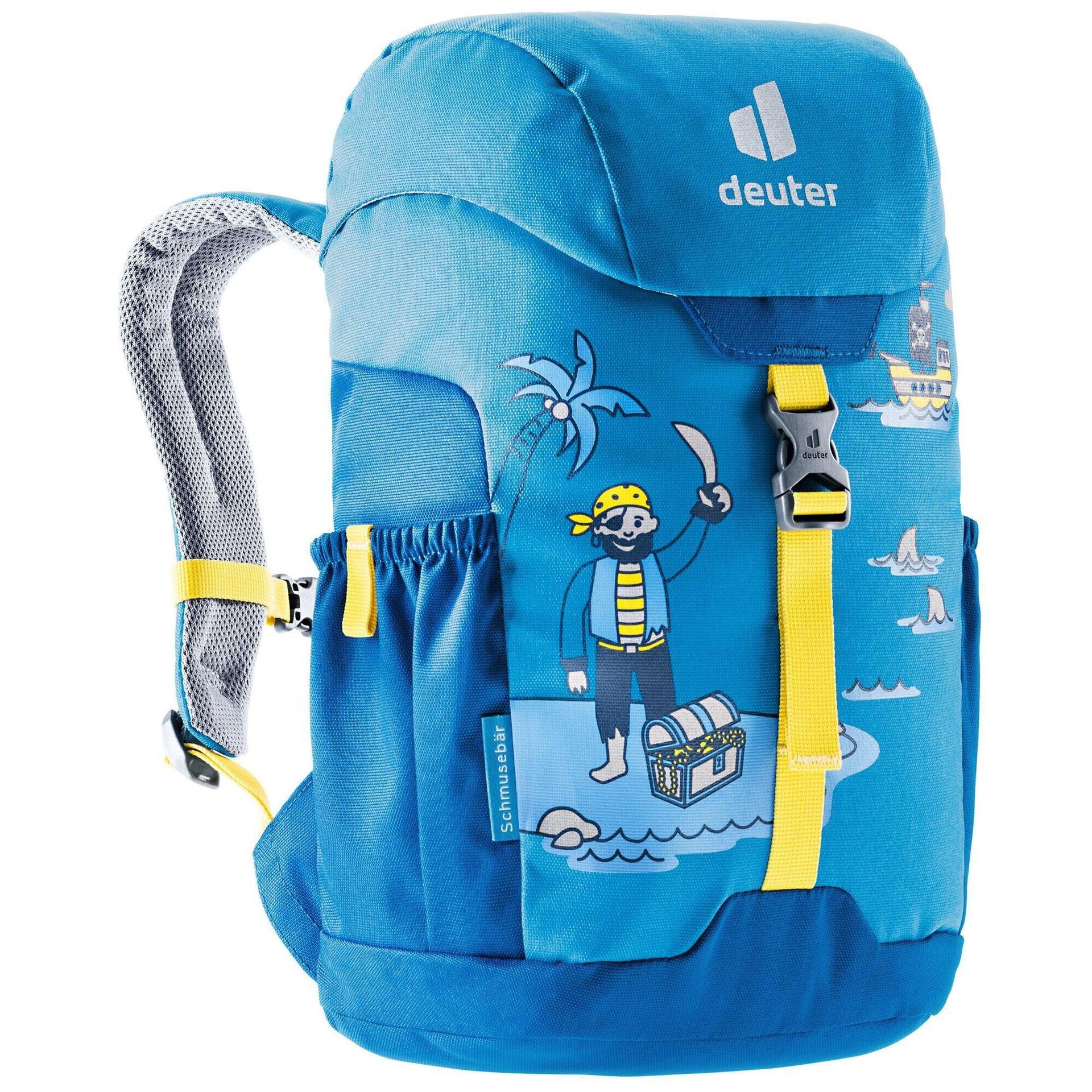 Deuter Schmusebär Backpack 8l Kids, niebieski 2022 Plecaki szkolne i turystyczne 3610121-1324