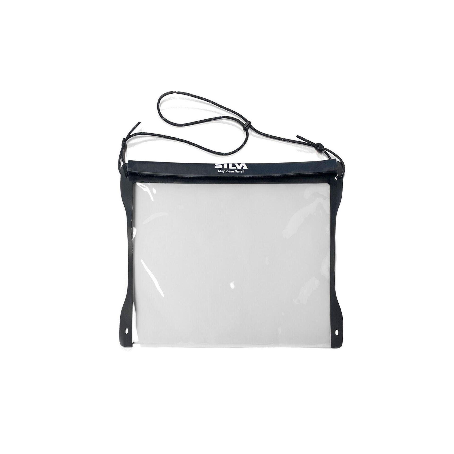 Mapnik Silva Map Case Small transparentny/czarny