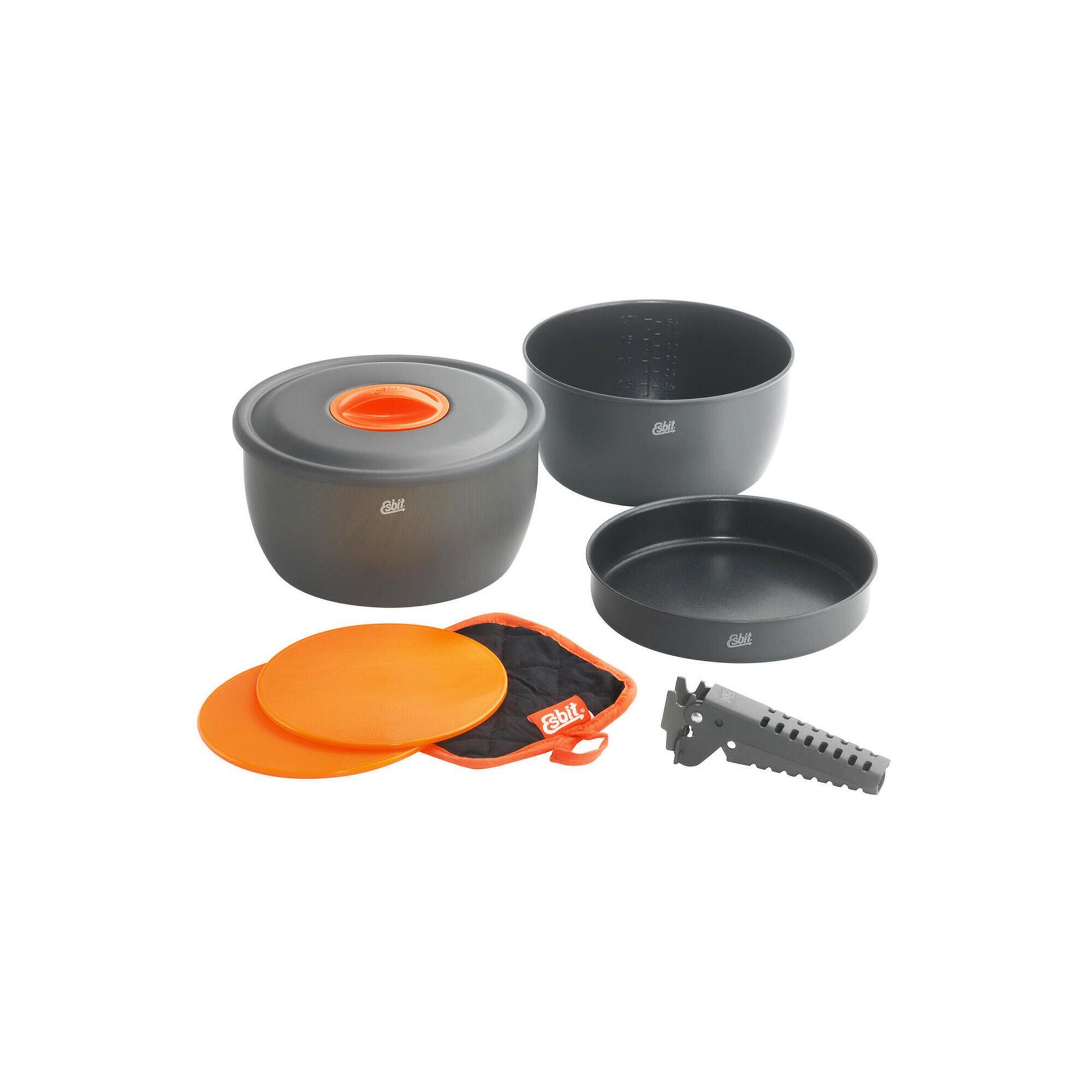 Esbit Komplet Naczyń Aluminium Cookware 3 Non-Stick