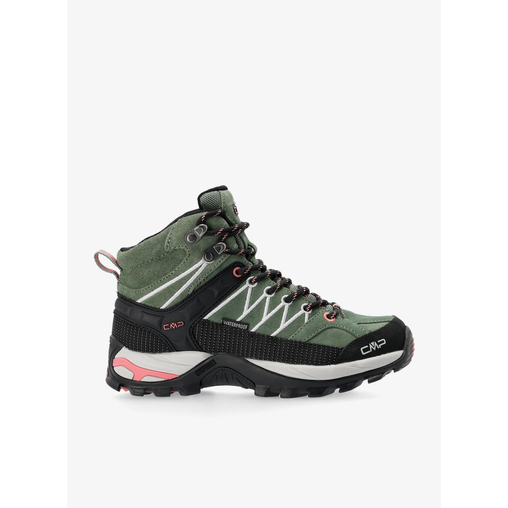 CMP Rigel Mid Wmn Shoes Wp damskie buty trekkingowe, Szałwia Stone, 36 EU