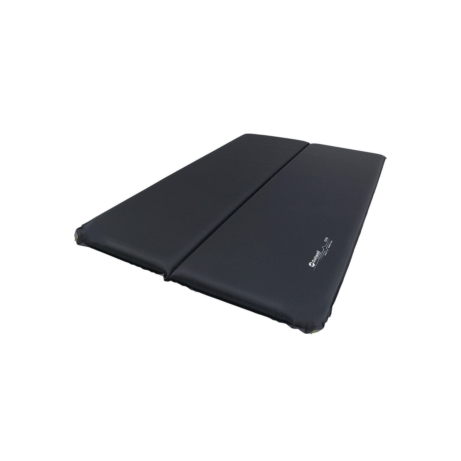 Samopompująca się karimata Outwell Sleepin Double 7.5 cm Kolor: czarny