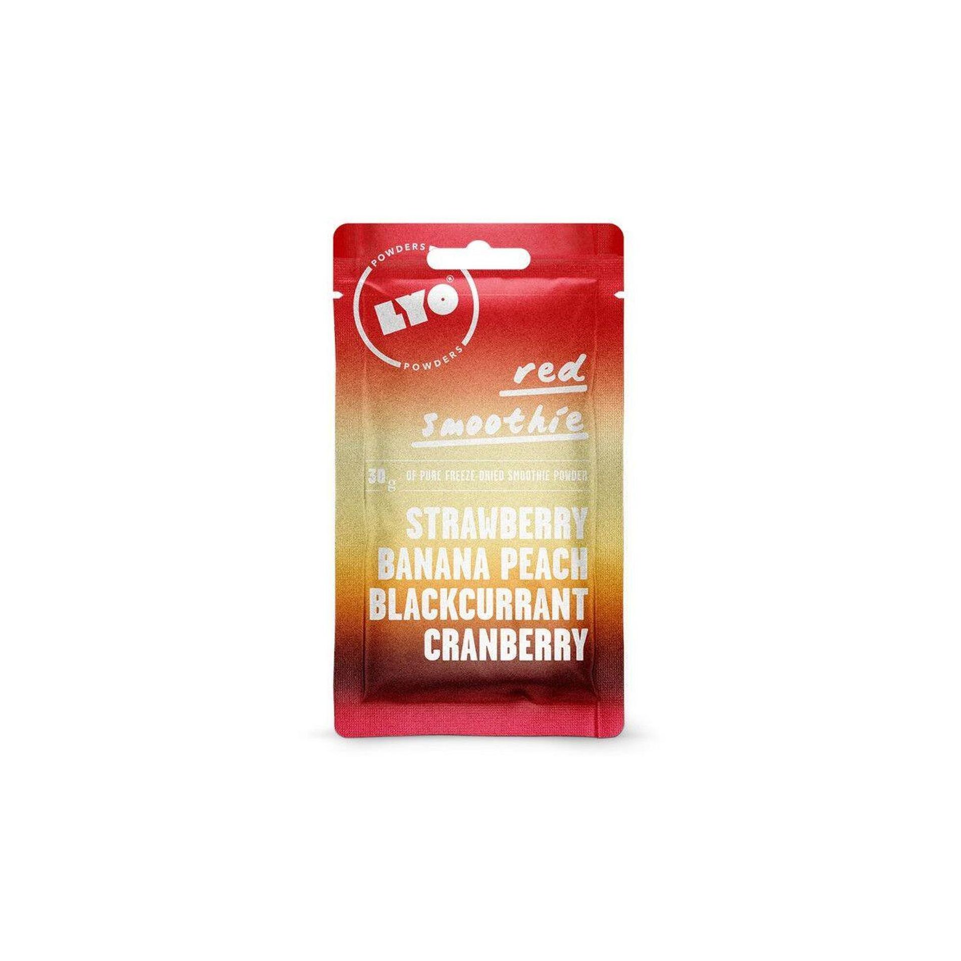 LyoFood liofilizowane owocowe smoothie w proszku Red Smoothie 30 g