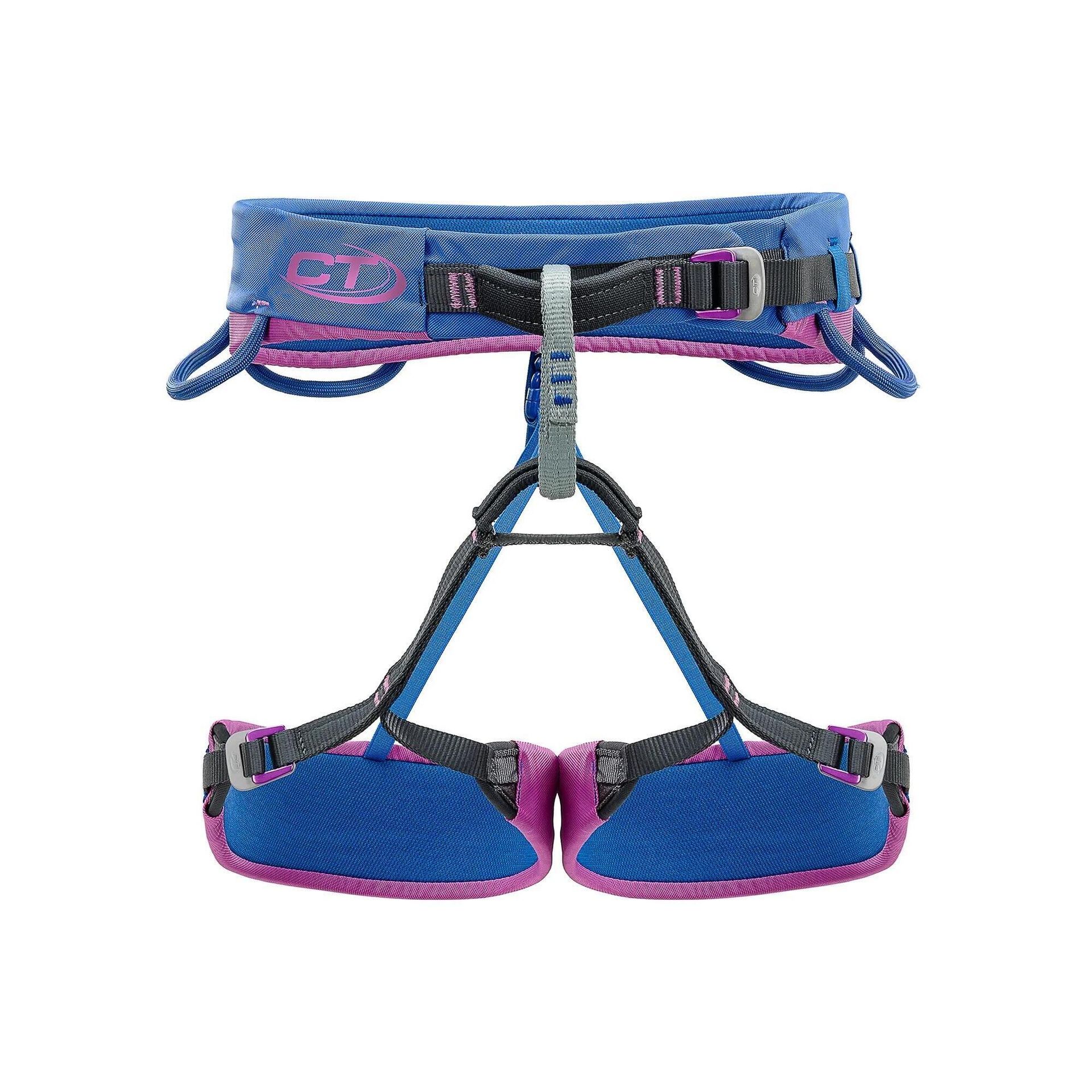 Climbing Technology Musa Uprząż wspinaczkowa XS, blue/purple XS 2021 Uprzęże biodrowe 7H172A0CTSTD
