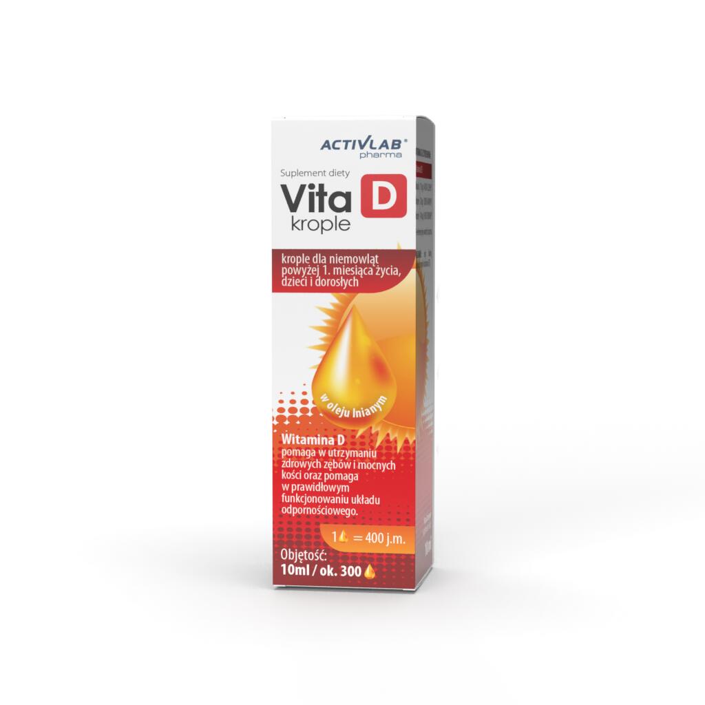 ACTIVLAB PHARMA Vita D krople - 10ml
