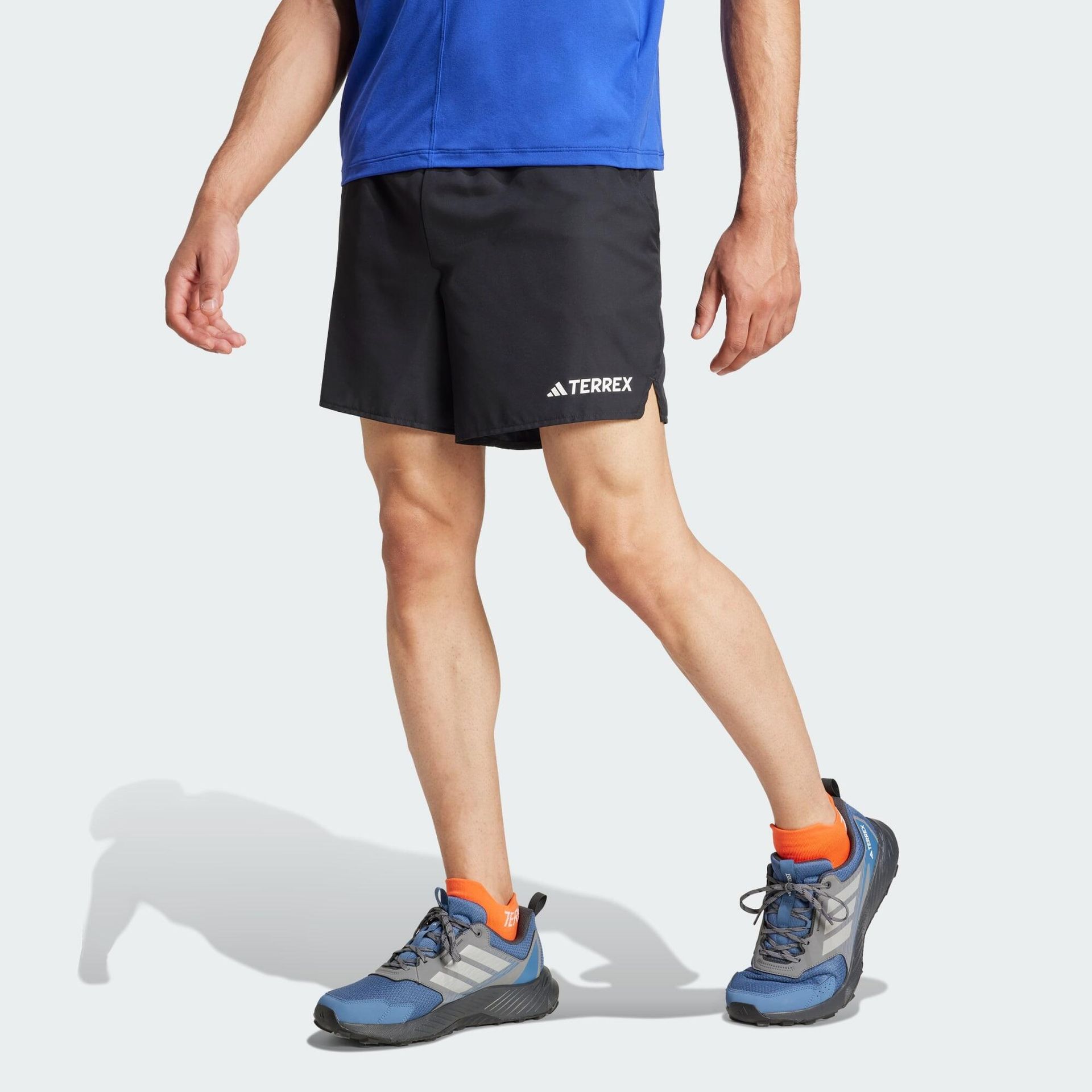 adidas Mężczyźni Terrex Multi Light Shorts, Black, M 7 inch