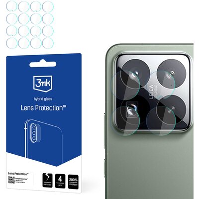 Szkło hybrydowe na obiektyw 3MK Lens Protection do Xiaomi 15 Pro