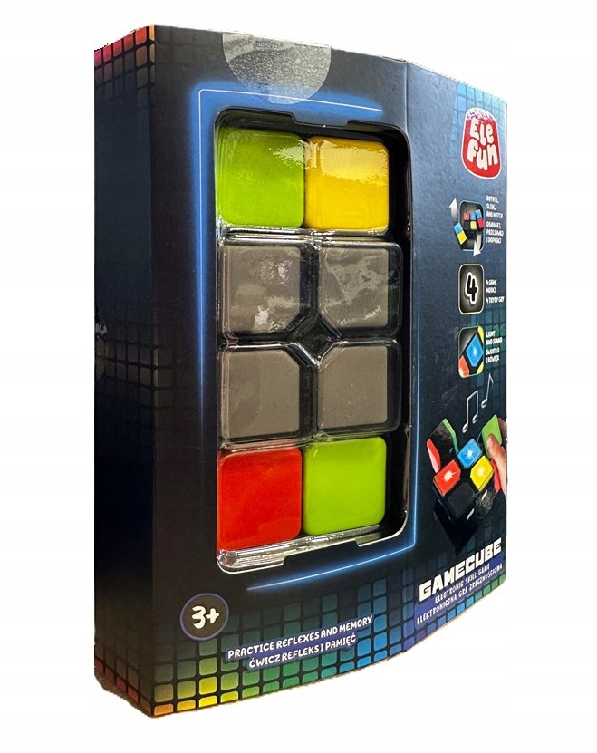 Elektroniczna gra zręcznościowa ćwicząca refleks i pamięć