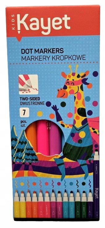 Marker dekoracyjny Kayet 7 szt.