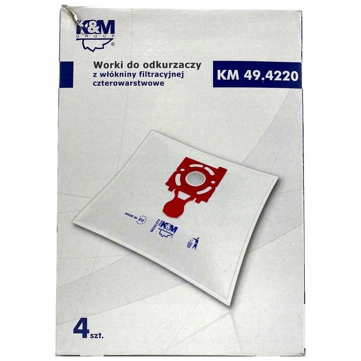 Worek do odkurzacza syntetyczny KM 49.4220 4 szt.