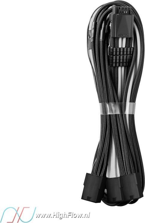 Kabel zasilający CableMod CableMod PRO ModMesh 12VHPWR to 3x PCI-e Cable - 45cm, black