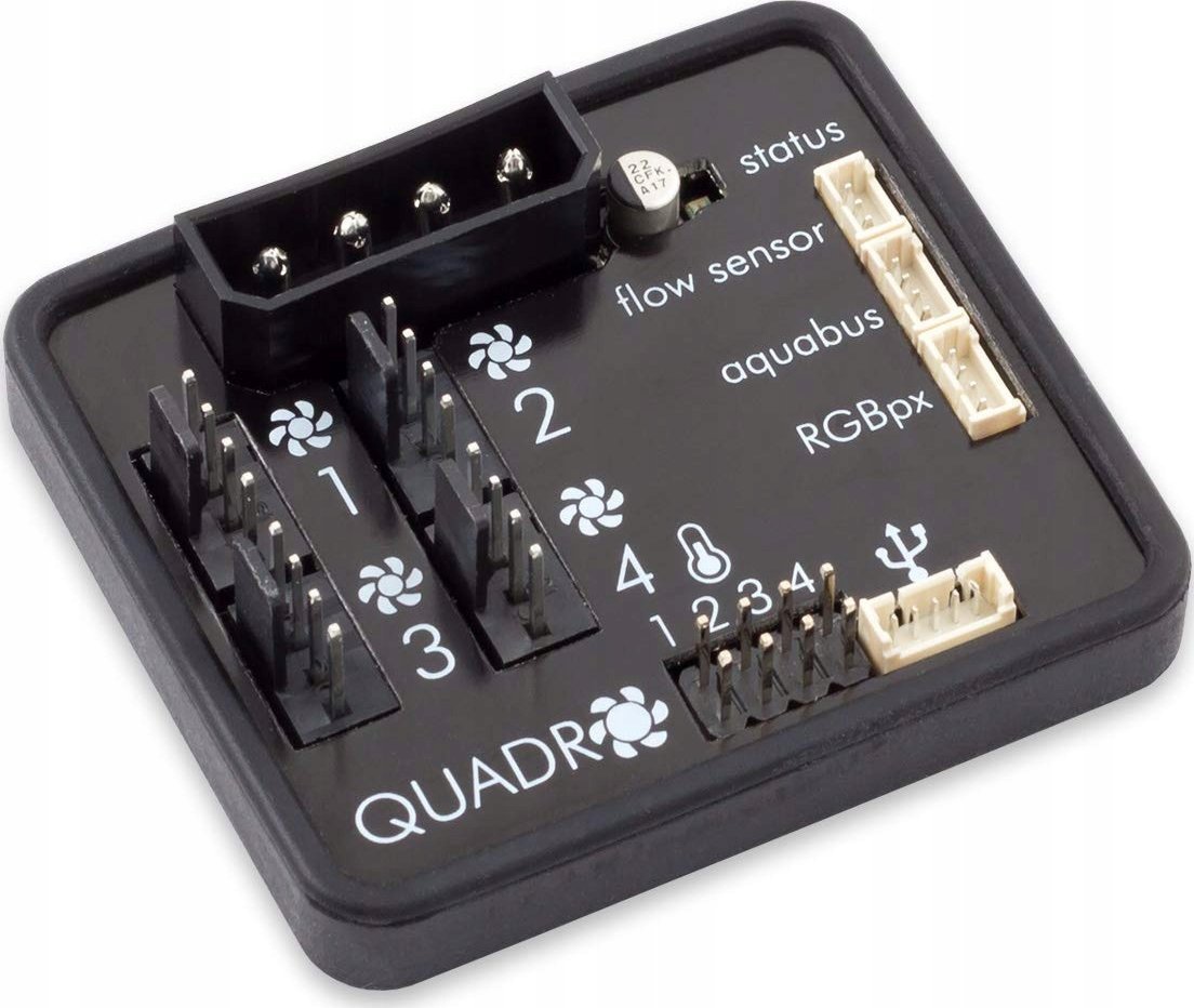 Aqua Computer aqua computer QUADRO Lüftersteuerung für PWM-Lüfter
