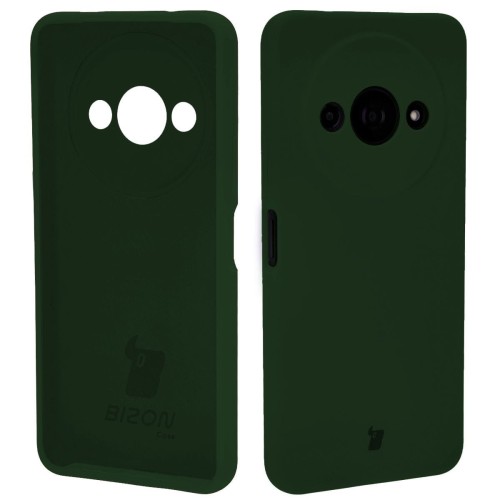 Bizon Etui silikonowe Soft Case do Xiaomi Redmi A3 4G, ciemnozielone