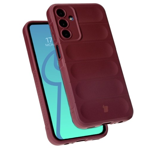 Bizon Pancerne etui Case Tur do Galaxy M15 5G, ciemnofioletowe