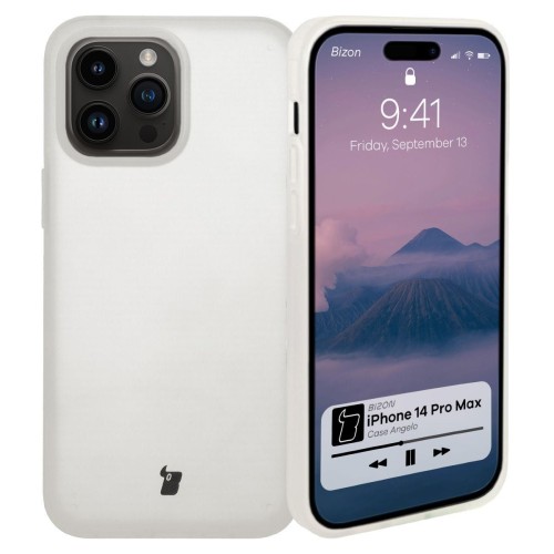 Bizon Etui Case Angelo do iPhone 14 Pro Max, półprzezroczyste