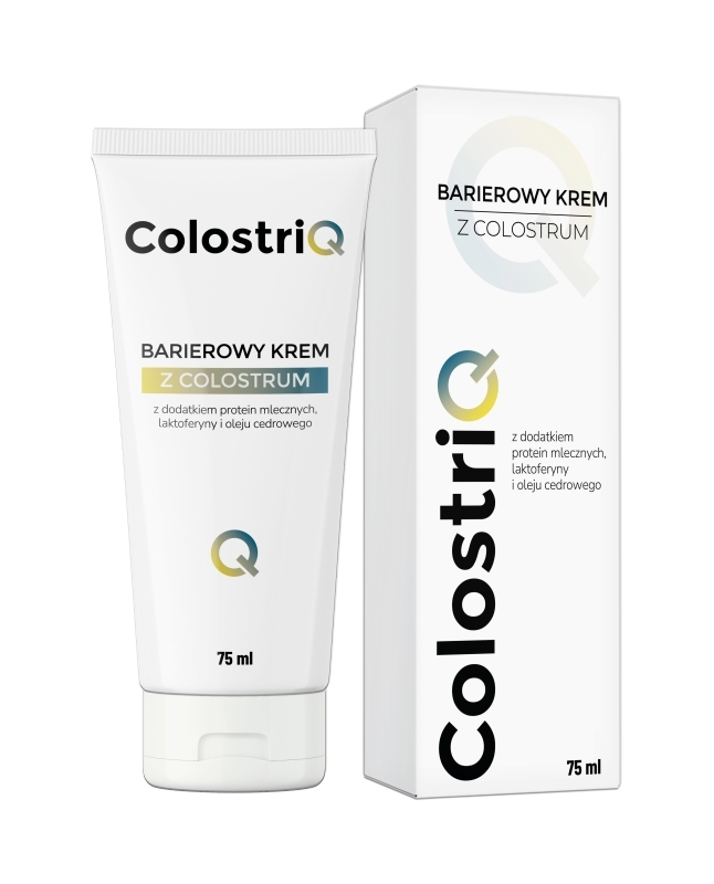 ColostriQ Barierowy krem z Colostrum, 75 ml