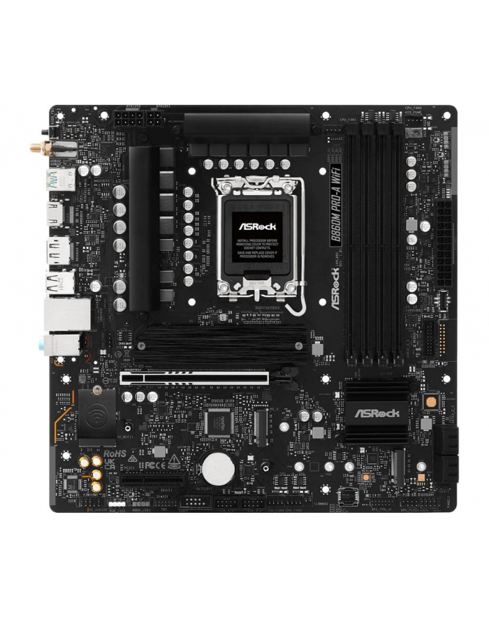 ASROCK B860M Pro-A WiFi LGA1851 DDR5 mATX MB B860M PRO-A WIFI